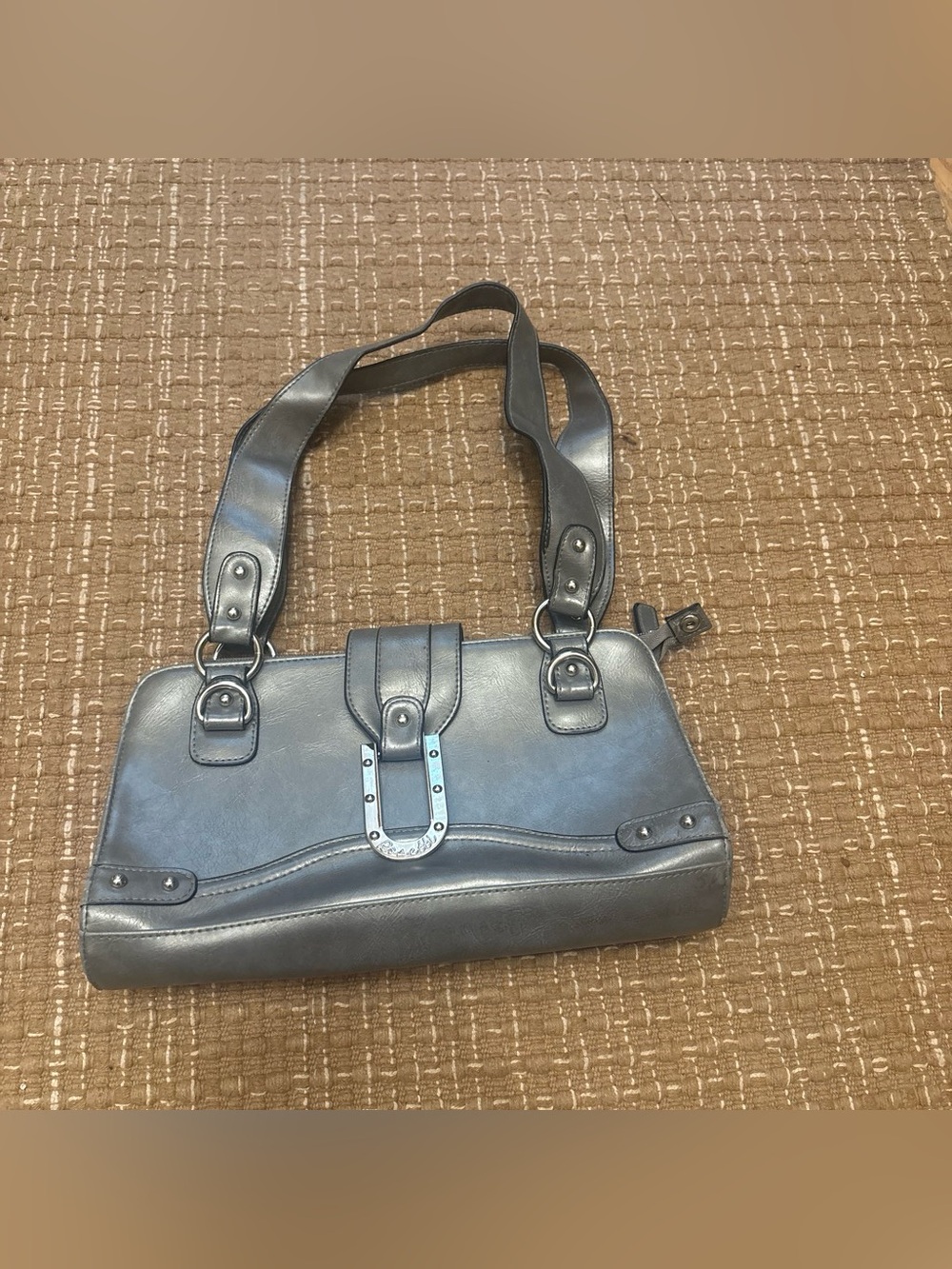 Rosetti Metallic Silver Shoulder Bag